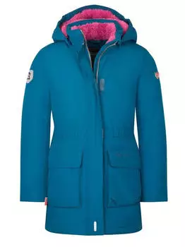 Trollkids Alesund Girls Jacket (301) madeira blue / bright berry