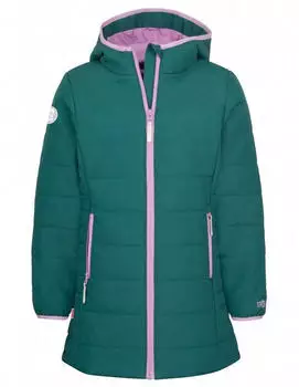 Trollkids Girls Stavanger Coat (219) midnight petrol/light violet