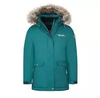 Trollkids 180-150-152, Trollkids - Girl's Oslo Coat XT - Mantel Gr 152 t&uuml;rkis