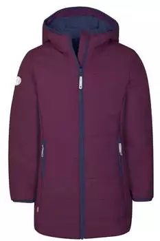Trollkids Girls Stavanger Coat (219) plum/navy