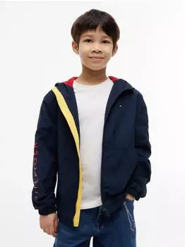 Tommy Hilfiger Essential Jacke (KB0KB09104) navy/rot