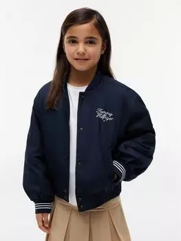 Tommy Hilfiger Essential Jacke (KB0KB09104) navy/weiß