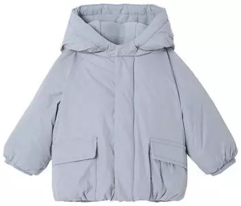 Vertbaudet Steppjacke mit Kapuze & Fleecefutter (341019513) eisblau