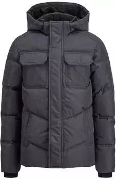 Jack & Jones Jjmorgan Puffer Jacket Jnr (12279815) dark grey melange