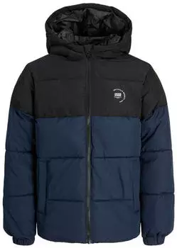 Jack & Jones Jjmaze Puffer Hood Quilted Jacket sky captain