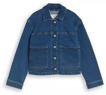 Tom Tailor Jeansjacke mit Taschen, Regular Fit (1050131) blau