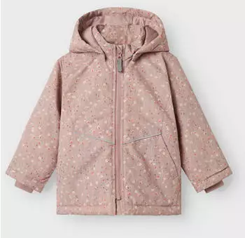 Name It Nkfmaxi Pa Jacket AOP Noos Jacke (13242820) woodrose
