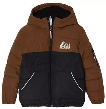 Vertbaudet Jungen Steppjacke mit Kapuze (702470302) braun