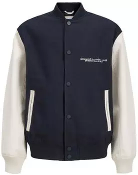 Jack & Jones Jjross College Bomber Jacket (12279771) sky captain