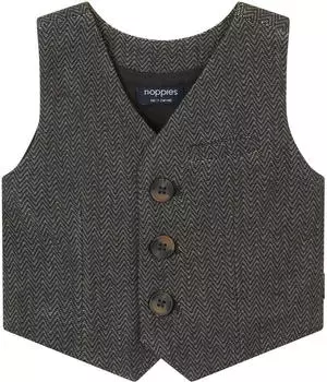 Noppies Gaillard Gilet Regular Fit (4490311) anthrazit/hellgrau