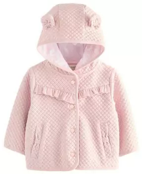 Ted Baker Baby Gesteppte Jacke, T-Shirt & Jogger Set (AR2917) rosa