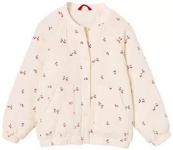 Vertbaudet Gesteppte Musselin Bomberjacke, Übergangsjacke (341014680) vanille