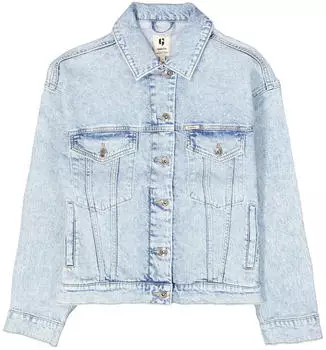 Garcia Jeansjacke mit Stretch, Light Used, Regular Fit (89845448) blue denim