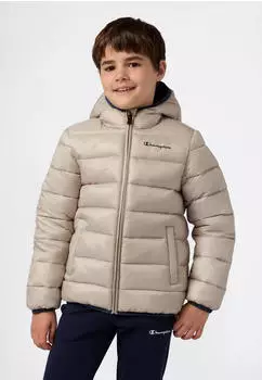 Champion Gesteppte Jacke mit Kapuze (307222) ecru