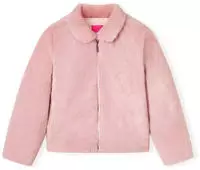 vidaXL Kindermantel Kunstpelz Rosa 92