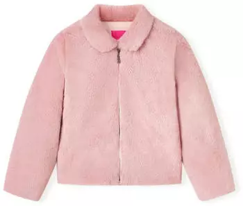vidaXL Kindermantel mit Kunstpelz (13861) rosa