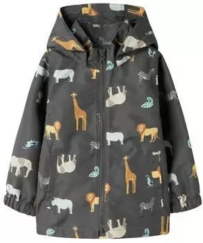Name It NMMMAX JACKET LI AOP NOOS Outdoorjacke blackened pearl aop:5 safari