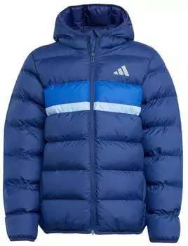 Adidas Steppjacke Regular Fit (JL7431) dark blue/royal blue/glow blue