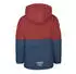 Trollkids Gryllefjord Skijacke carmin red/mystic blue/glow green