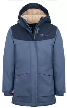 Trollkids Oslo Coat PRO Wintermantel navy/lotus blau
