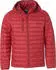 Clique Hudson Gepolsterte Kinderjacke mit abnehmbarer Kapuze und Reißverschlusstaschen (020905) rot