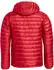 Clique Hudson Gepolsterte Kinderjacke mit abnehmbarer Kapuze und Reißverschlusstaschen (020905) rot