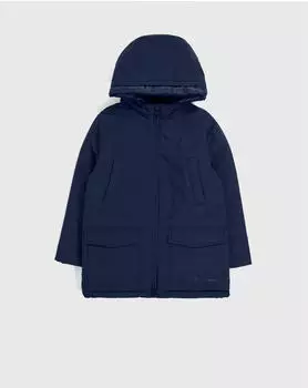 Champion Legacy Boy-Outdoor Light Hooded Jacket (306572) navyblau