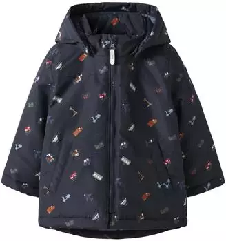 Name It Nmmmax Pa Jacket AOP Noos Jacke (13242821) dark sapphire