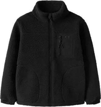 Name It Sherpa Jacke Regular Fit (13250750) schwarz