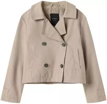 Name It Nkfmadelin Trench Coat Short (13237554) savannah tan