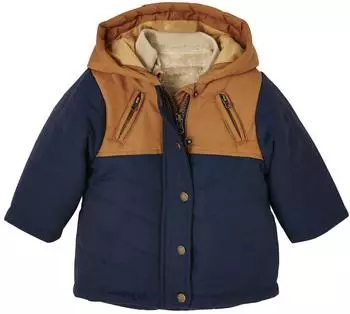 Vertbaudet 3-in-1 Baby Winterjacke nachtblau