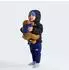 The North Face Baby Reversible Perrito Hooded Jacket (NF0A88W3) tnf black/smoked pearl