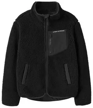 Name It NKNMATTIA Sherpa Jacket PB1 Plüschjacke (13255362) black
