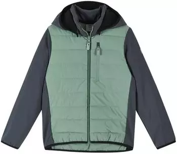 Reima Vaeltava Kinder Softshell-Jacke stone green