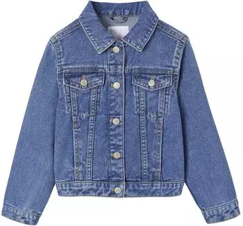 Vertbaudet Jeansjacke mit Druckknöpfen (341017495) mittelblau