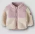 Name It NBMMACEY Baby Jacke Felloptik violet ice