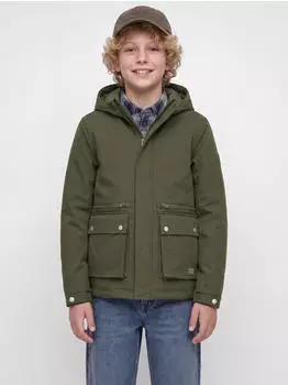 Jack & Jones JJEWOLF PARKA JACKET SN JNR Regular Fit rosin