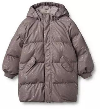 Wheat PU Puffer Jacket Coast Winterjacke (52462934) lila stone stars