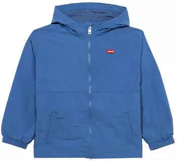 Levi's LVN Light Weight Windbreaker Jacke mit Kapuze blau