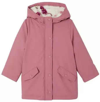 Vertbaudet Warme Regenjacke mit Teddyfleece-Futter (341006564) malve