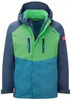 Trollkids - Bryggen 3in1 Doppeljacke Kinder fresh green blau
