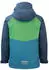 Trollkids Bryggen Jacket fresh green/mystic blue/dark marine