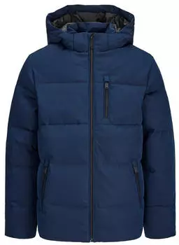 Jack & Jones JJEBECKS PUFFER JNR Steppjacke (12299429) sky captain