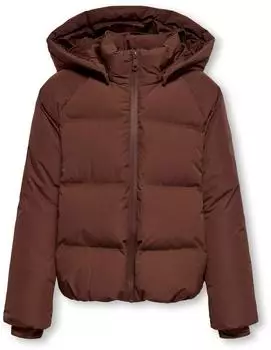 Only KOGELLIE FUNCTIONAL HOOD PUFF JACKET OTW Steppjacke mit abnehmbarer Kapuze (15364502) brown stone