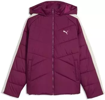 Puma T7 Puffer Jacket with Zip Youth (694632_41) fuchsia glow pink