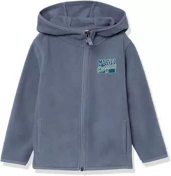 Amazon Essentials Polar Fleece Jacke mit durchgehendem Reißverschluss und Stehkragen (AE-B-FW20-OTW-110) marvel comic logo