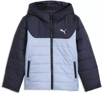 Puma Essentials Wattierte Kapuzenjacke Kinder (694744) chambray blue