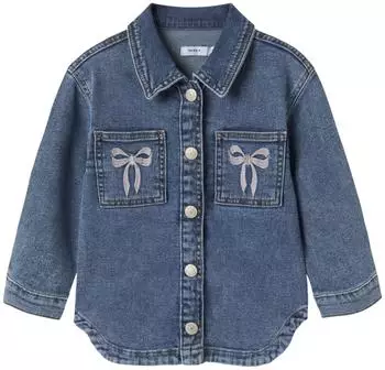 Name It Embroidered Denim Jacket (13242773) blau