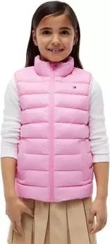 Tommy Hilfiger Down Vest (KS0KS00755) pink daisy