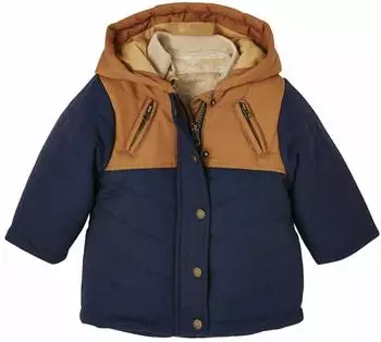 Vertbaudet 3-in-1 Parka mit abnehmbarer Weste nachtblau